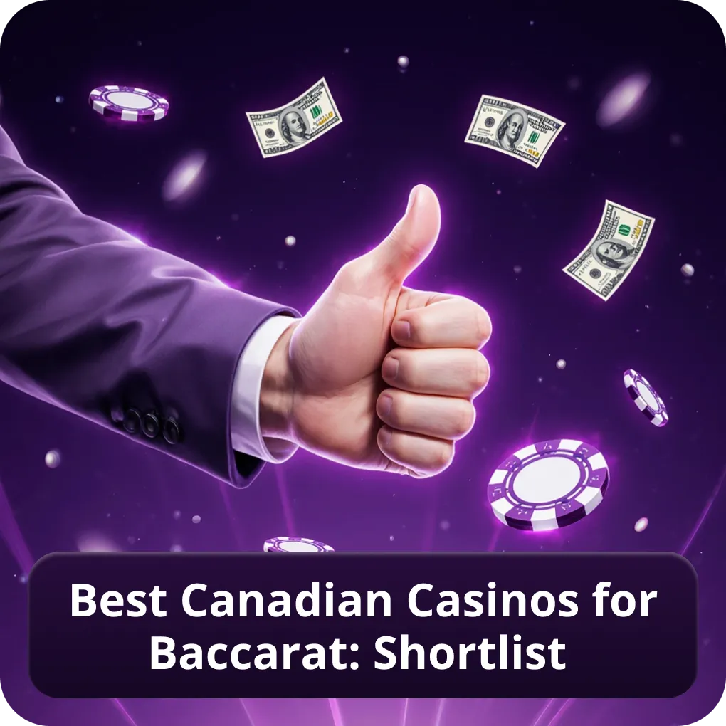 Best Canadian casinos for baccarat: shortlist in Canada 2026 Best Canadian casinos for baccarat: shortlist