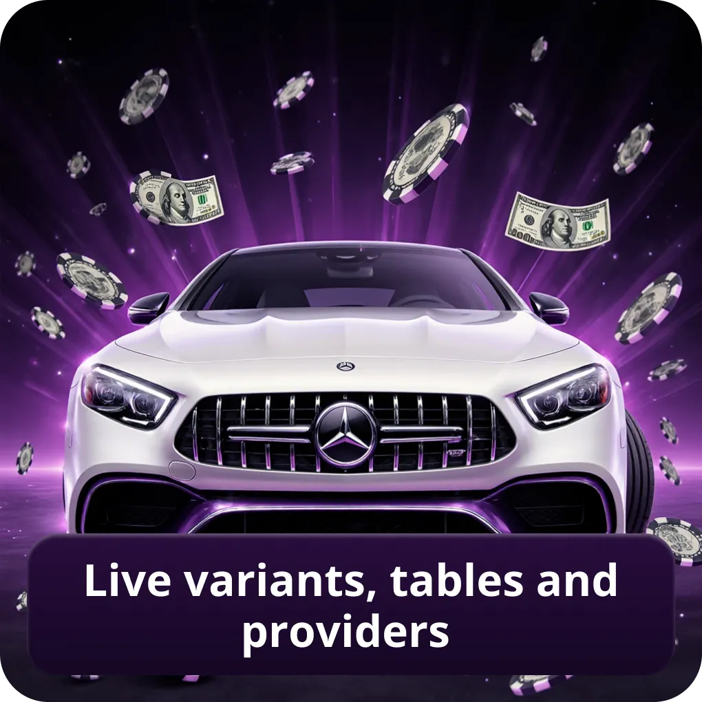Live variants, tables and providers in Canada 2026 Live variants, tables and providers