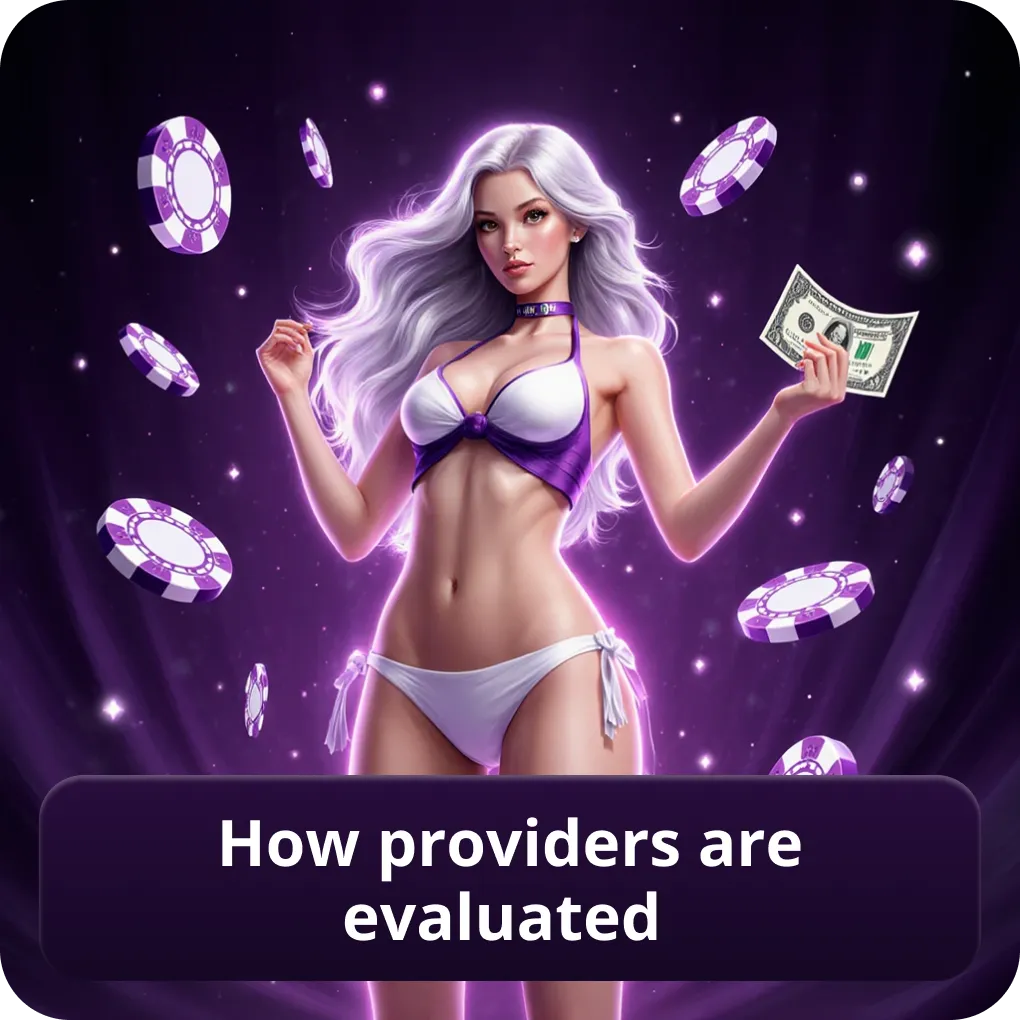 How providers are evaluated