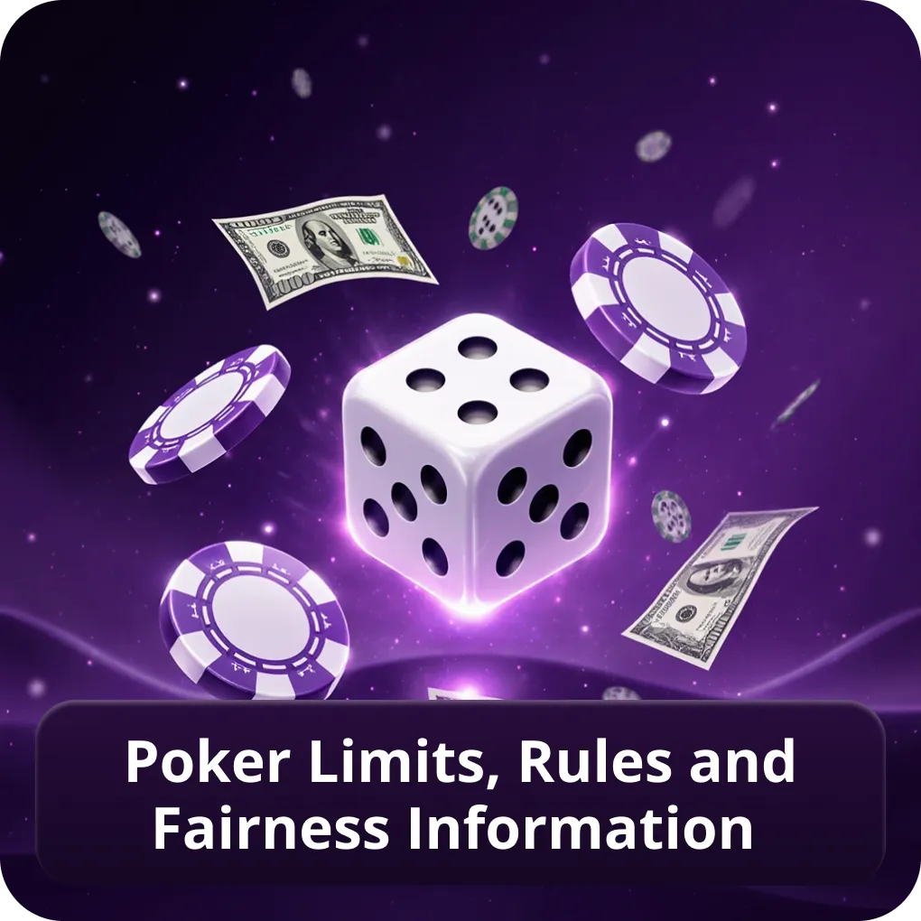 Poker limits, rules and fairness information in Canada 2026 Poker limits, rules and fairness information