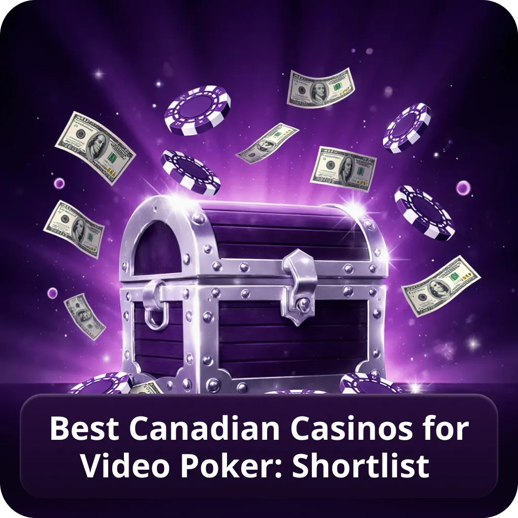 Best Canadian casinos for video poker: shortlist in Canada 2026 Best Canadian casinos for video poker: shortlist