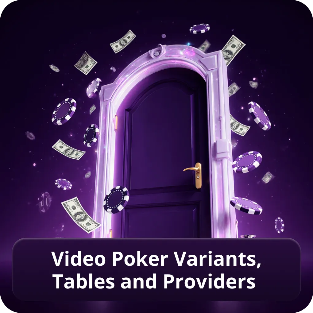 Video poker variants, tables and providers in Canada 2026 Video poker variants, tables and providers