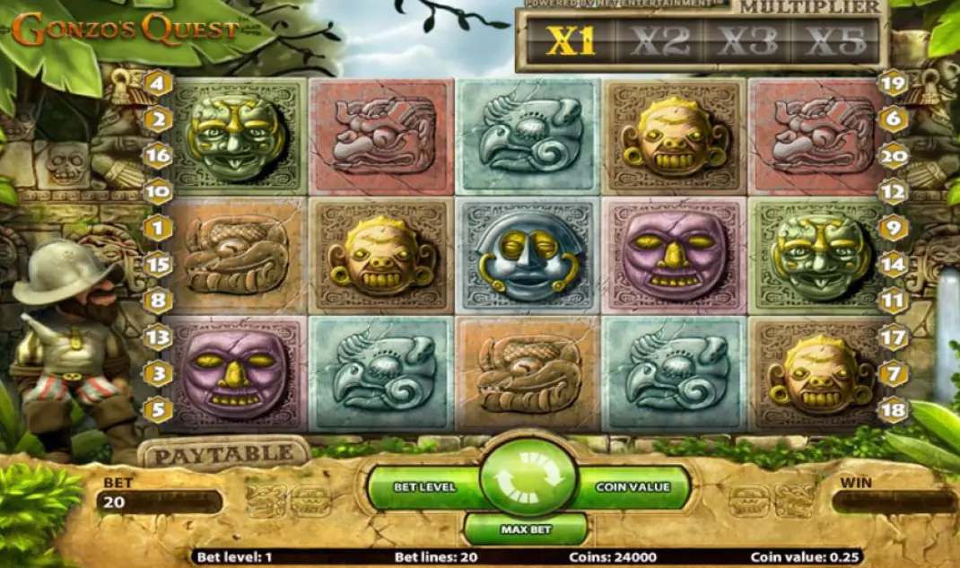 Gonzo's Quest slot Gonzos Quest